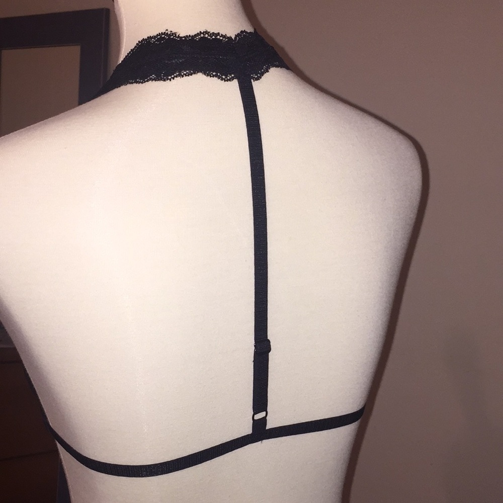 FREE PEOPLE • CUTE Lace Bra T-Strap Adjustable NWT - Picture 3 of 8